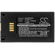 Compatibele batterijvervanging voor EasyPack 1128-00-BA-2000,115325,11CP53562-2,1ICP5/35/62-2,251802-62...
