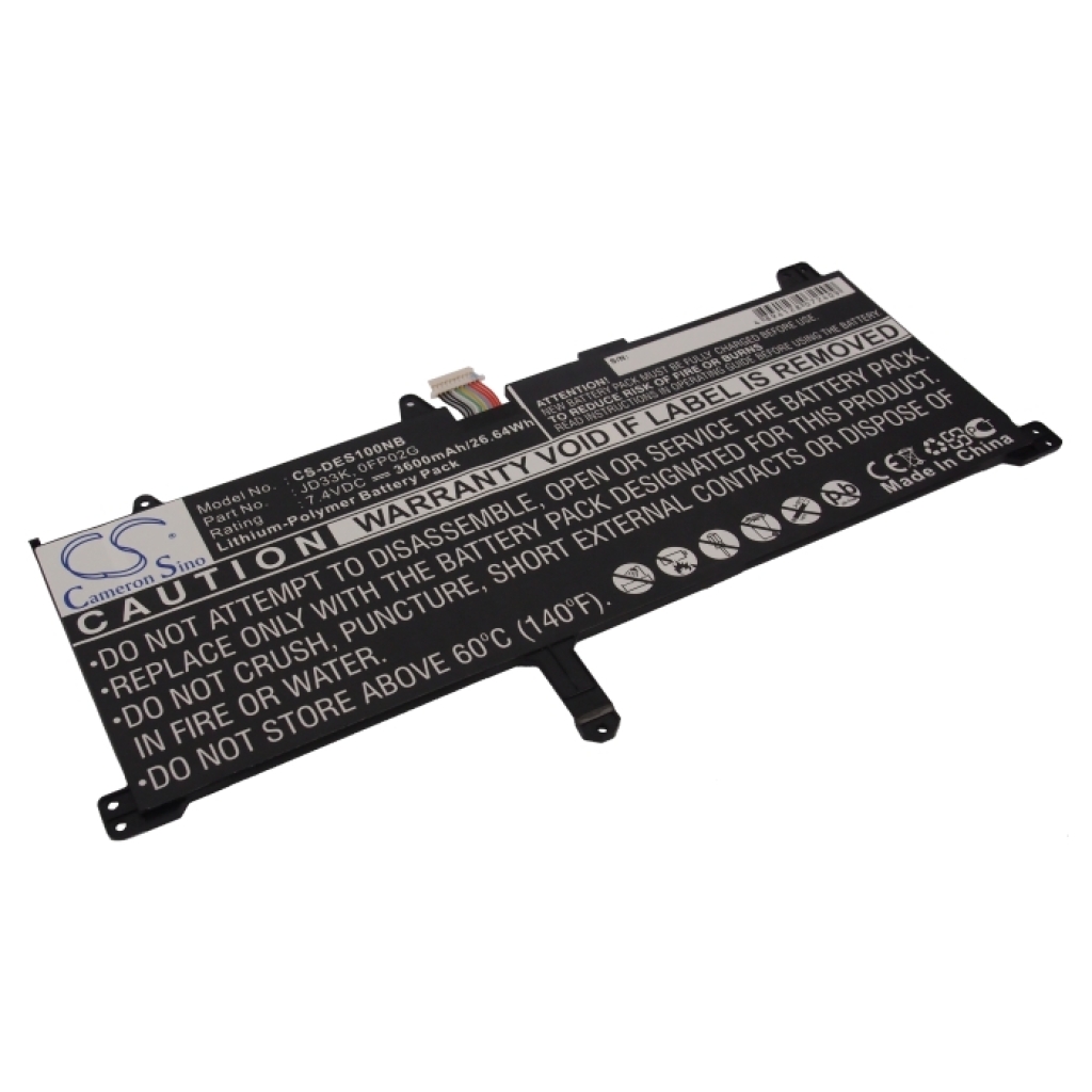 Batterijen Vervangt JD33K
