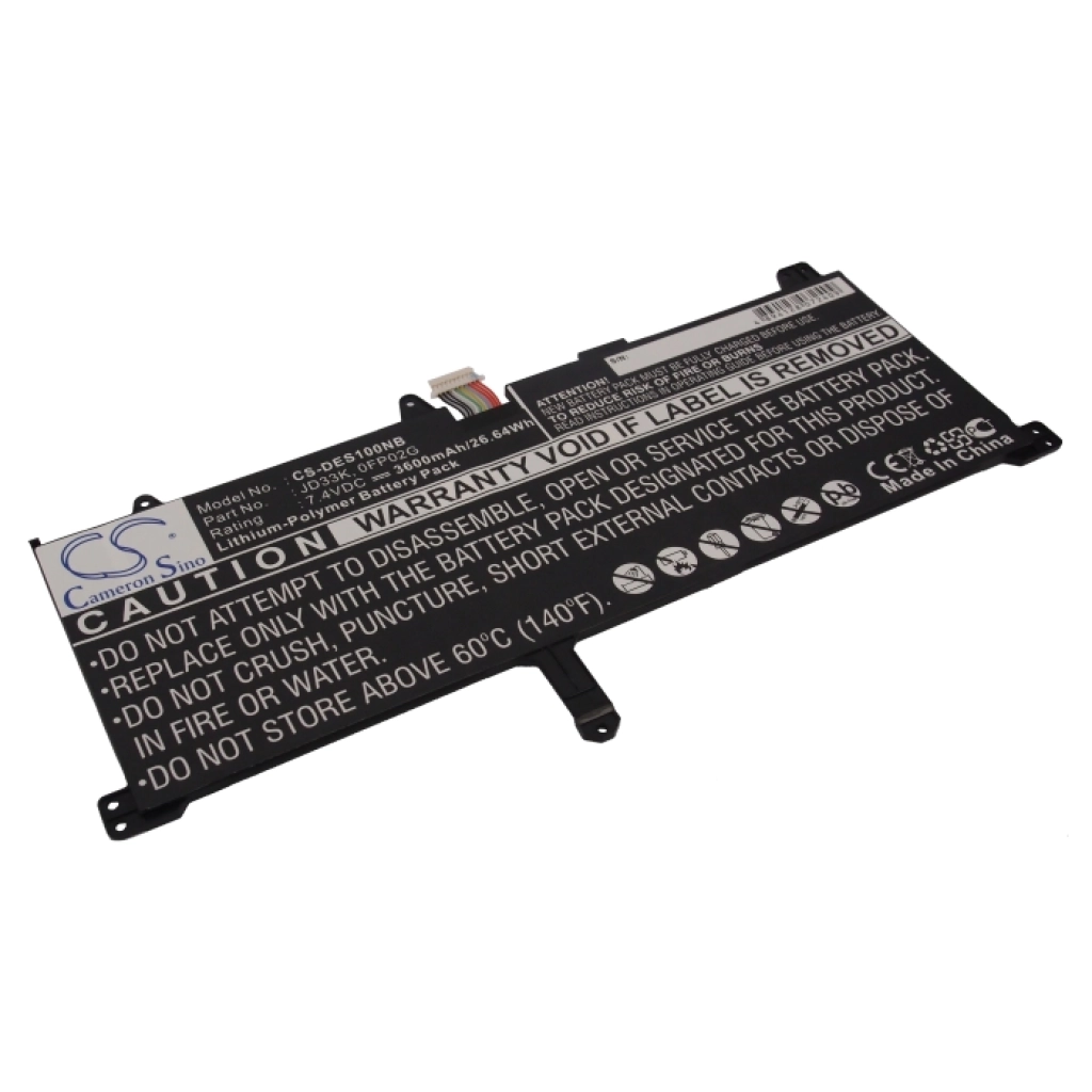 Batterijen Vervangt JD33K