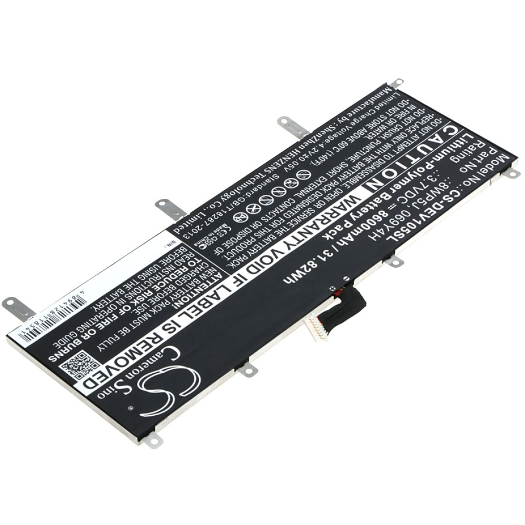 Tablet batterijen DELL CS-DEV105SL