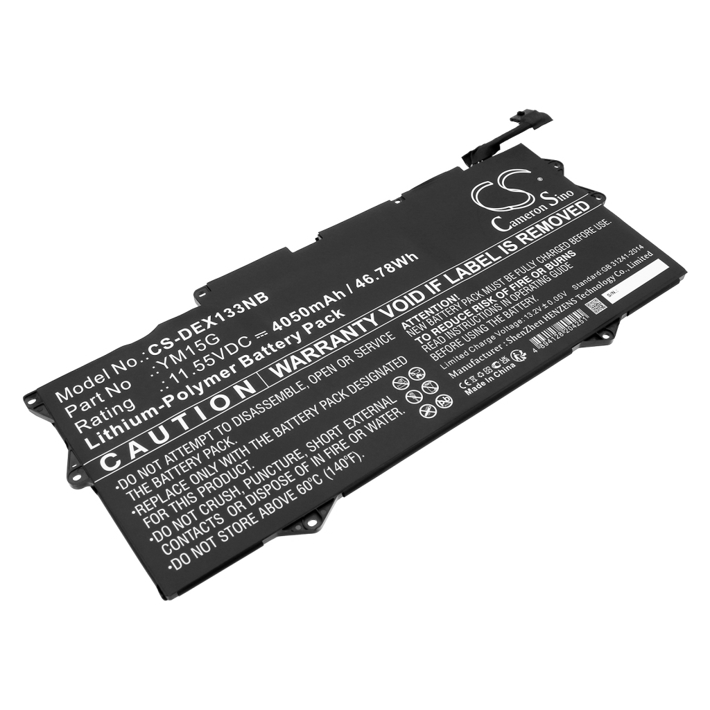 Notebook batterij DELL CS-DEX133NB