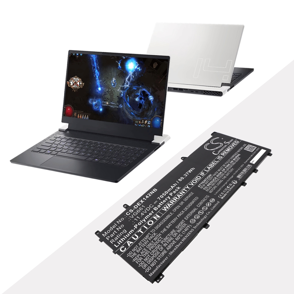 Batterijen Notebook batterij CS-DEX142NB
