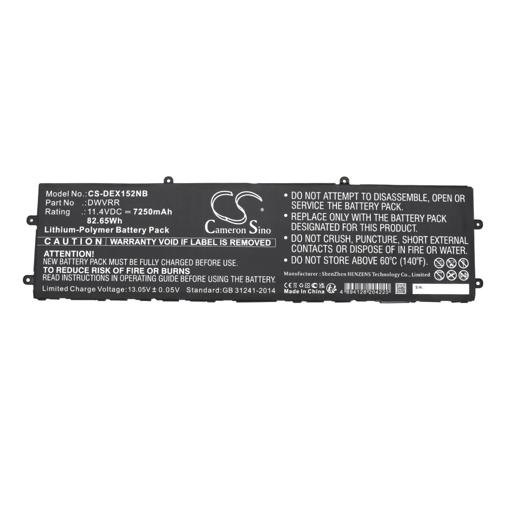 Batterijen Vervangt NR6MH
