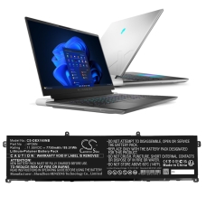 Compatibele batterijvervanging voor DELL HP26N,M02R0