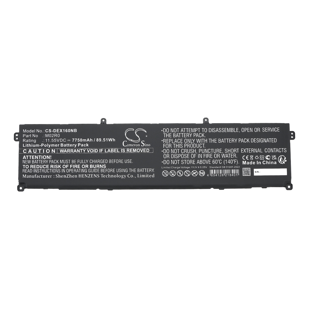 Batterijen Notebook batterij CS-DEX160NB
