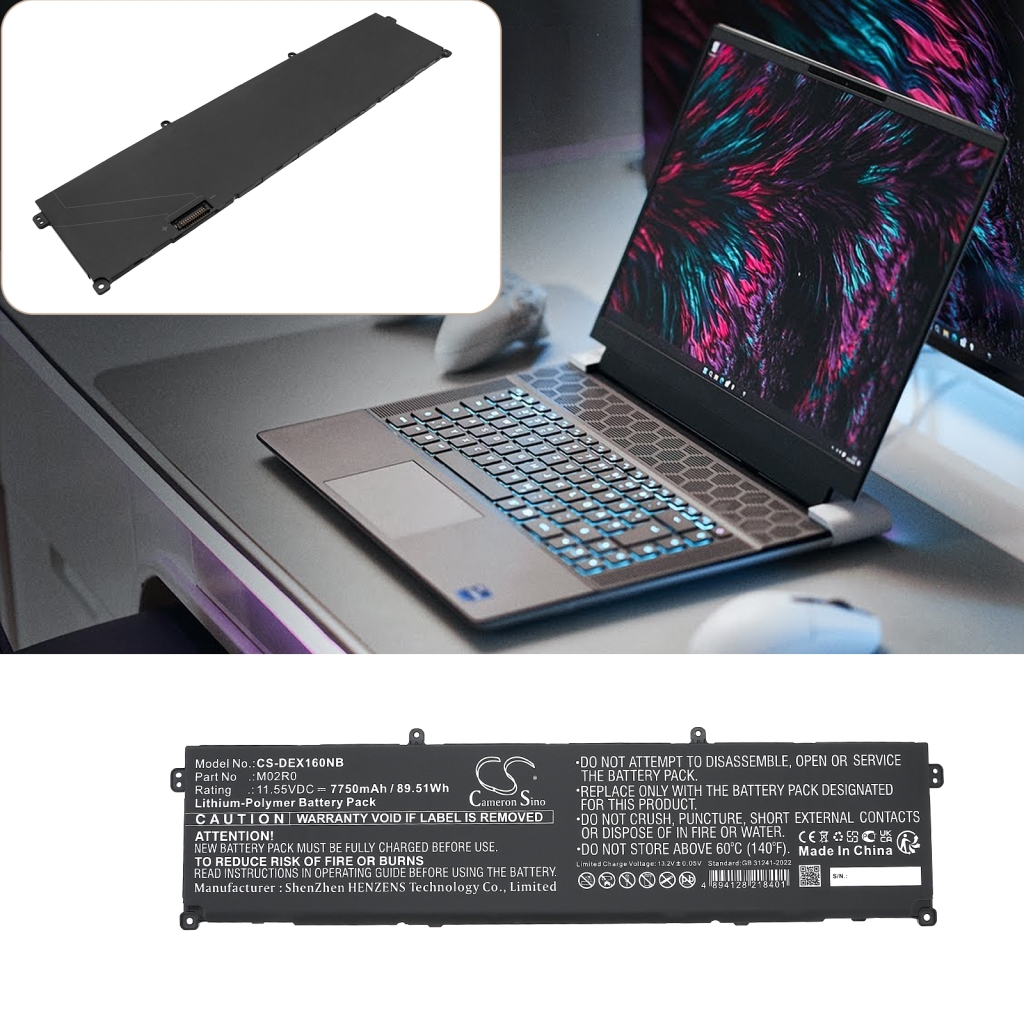Batterijen Notebook batterij CS-DEX160NB