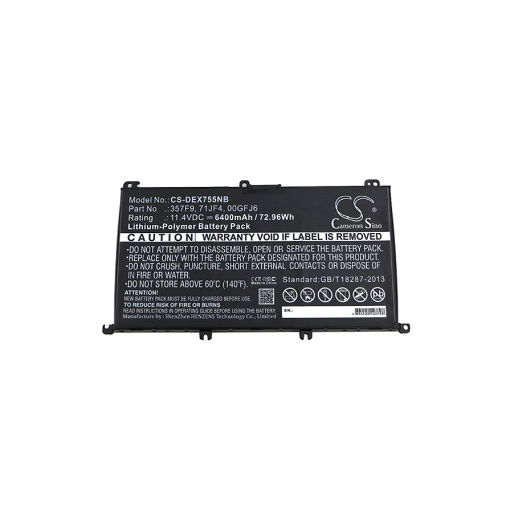 Batterij Vervangt P65F