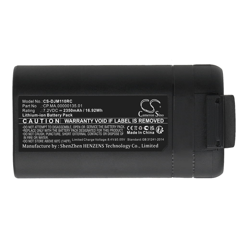 Compatibele batterijvervanging voor Dji CP.MA.00000135.01