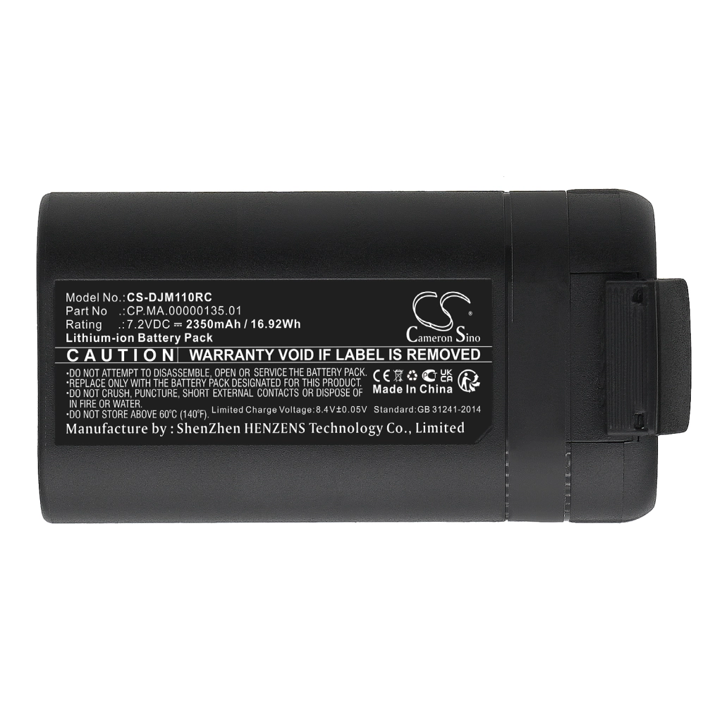 Compatibele batterijvervanging voor Dji CP.MA.00000135.01