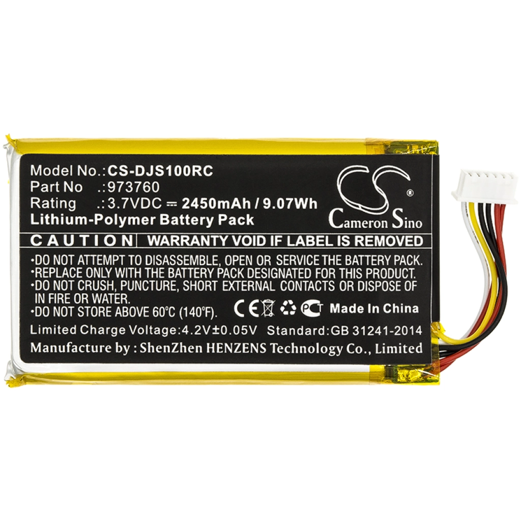 Compatibele batterijvervanging voor Dji 973760