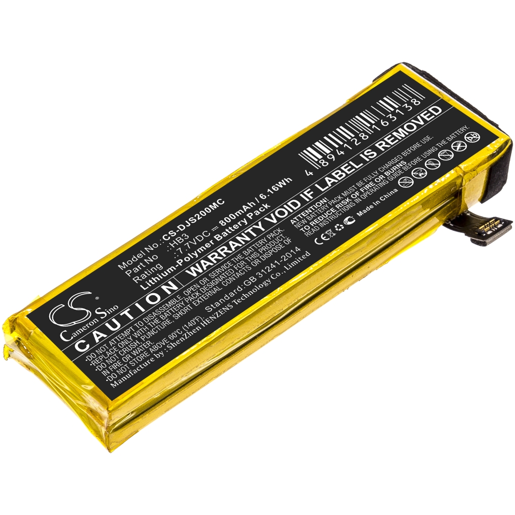 Compatibele batterijvervanging voor Dji HB3