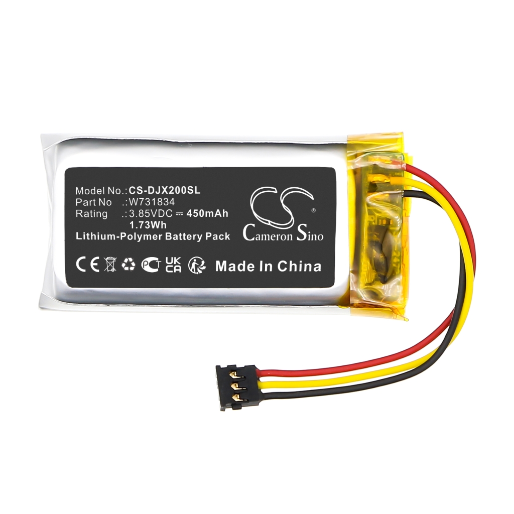 Microfoon batterij Dji CS-DJX200SL