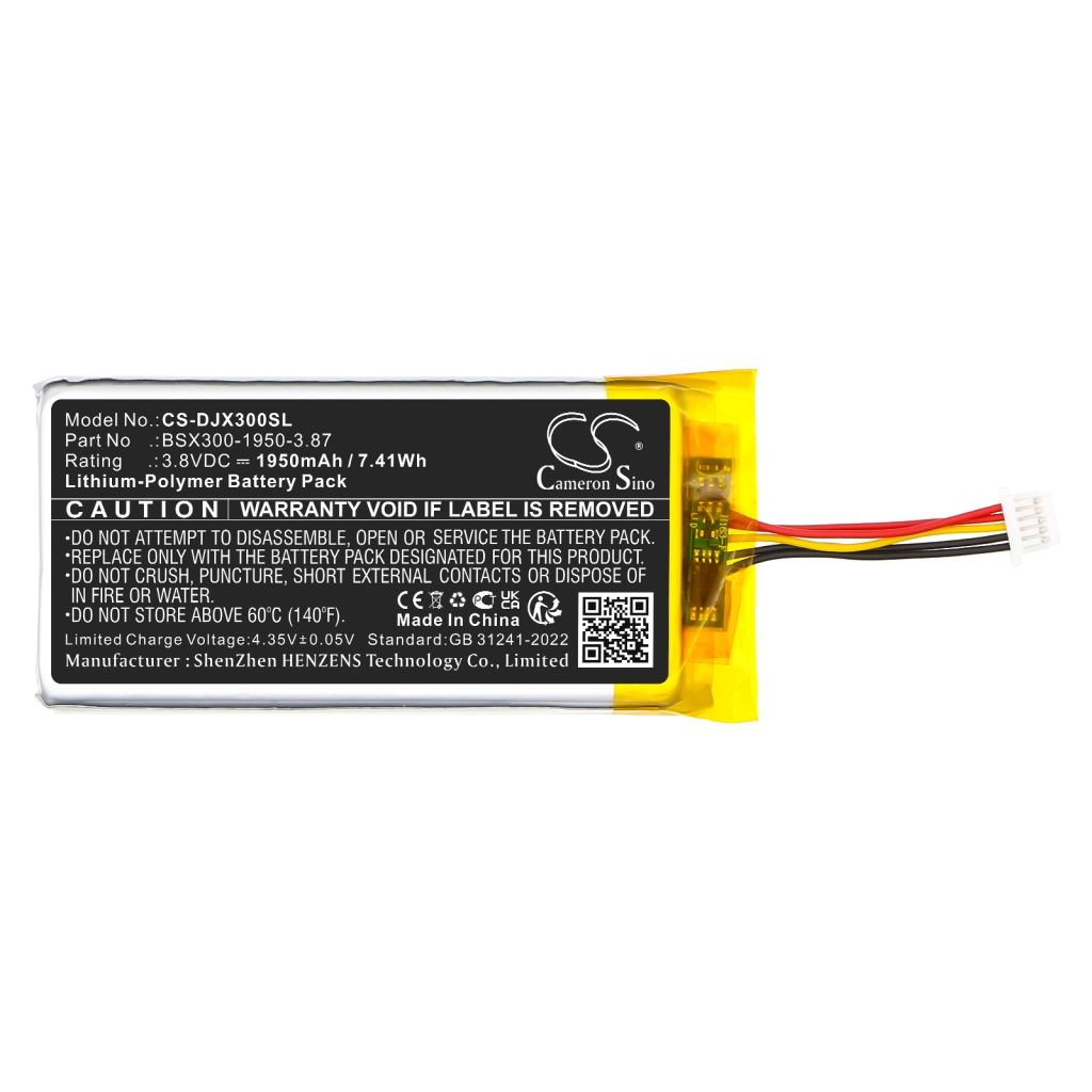 Batterijen Microfoon batterij CS-DJX300SL