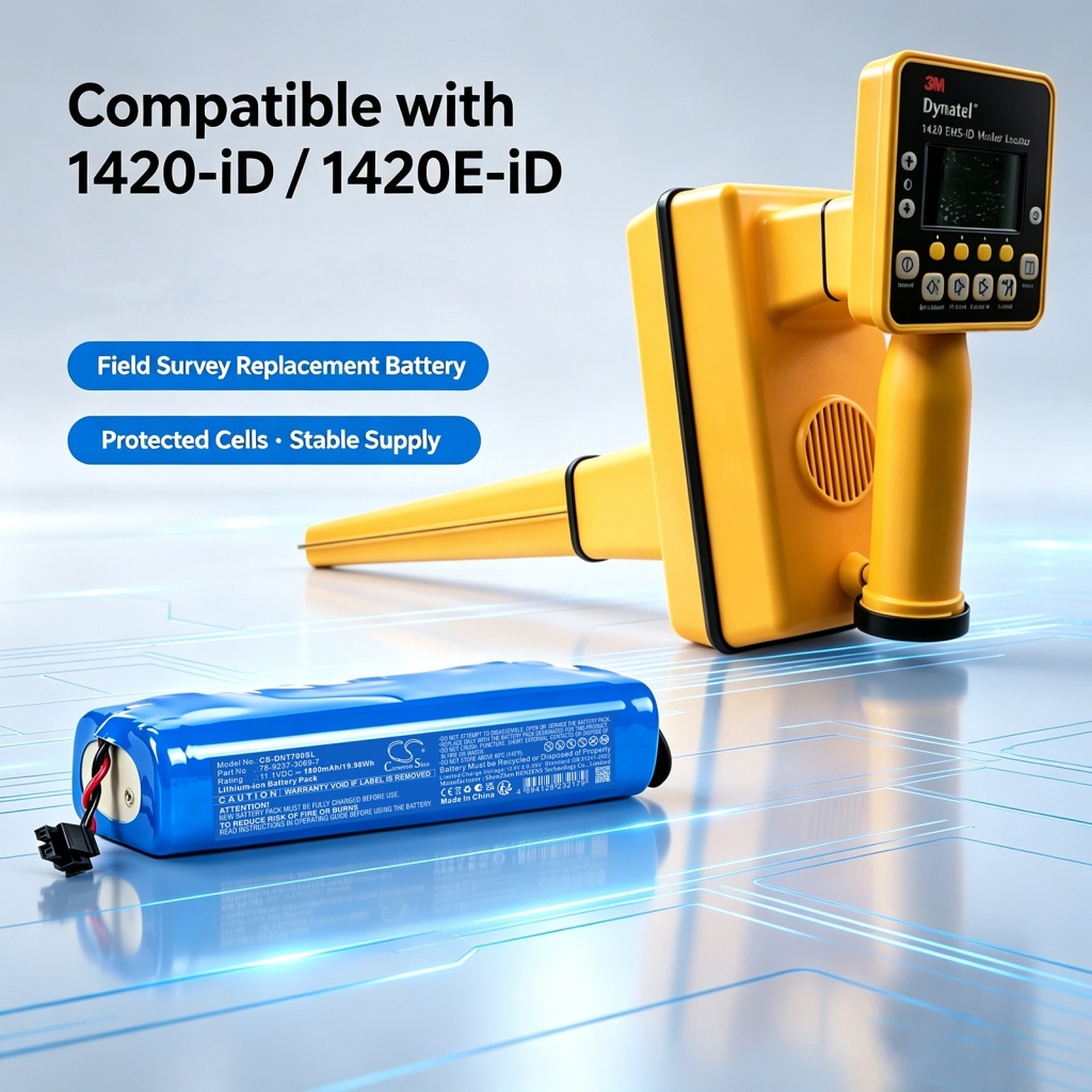 Batterijen compatibel met 3M Dynatel 1400 2200 2500 CS-DNT700SL