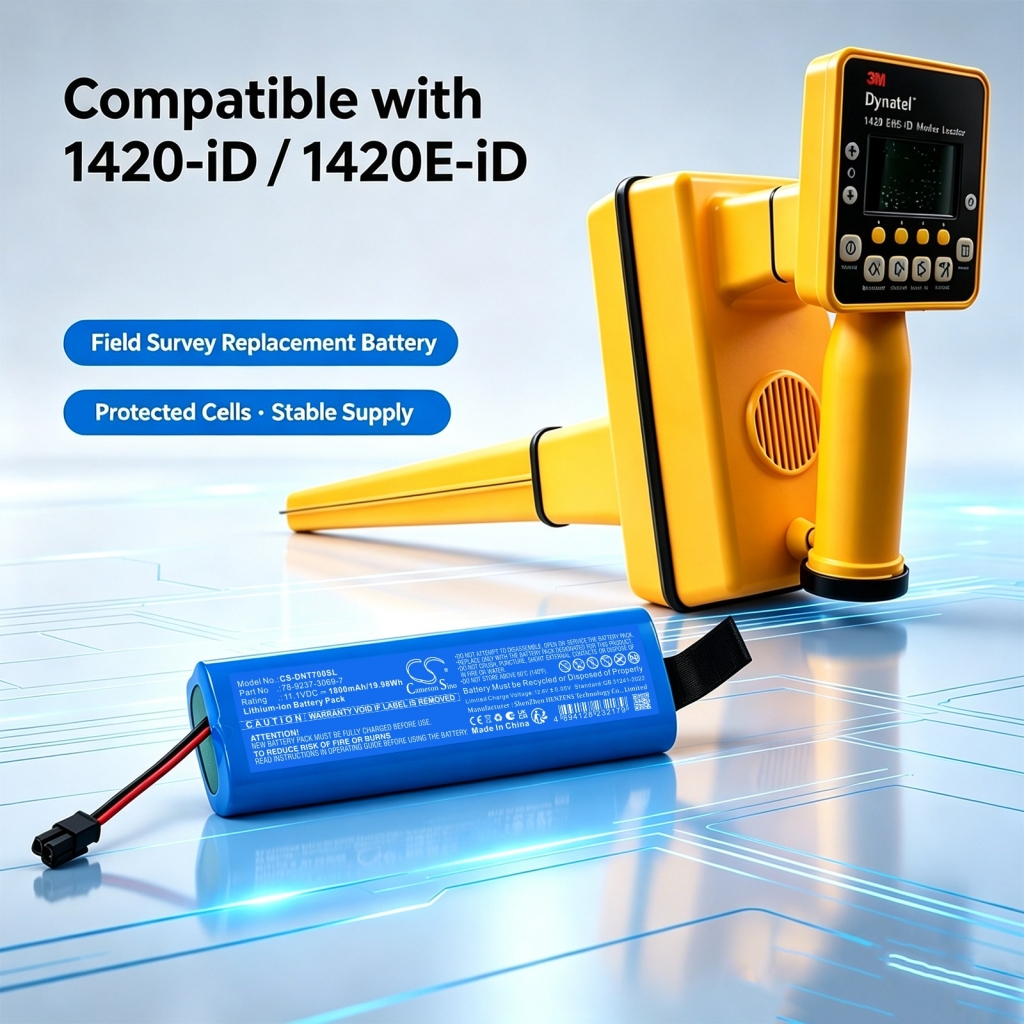 Batterij voor 3M Dynatel 2500