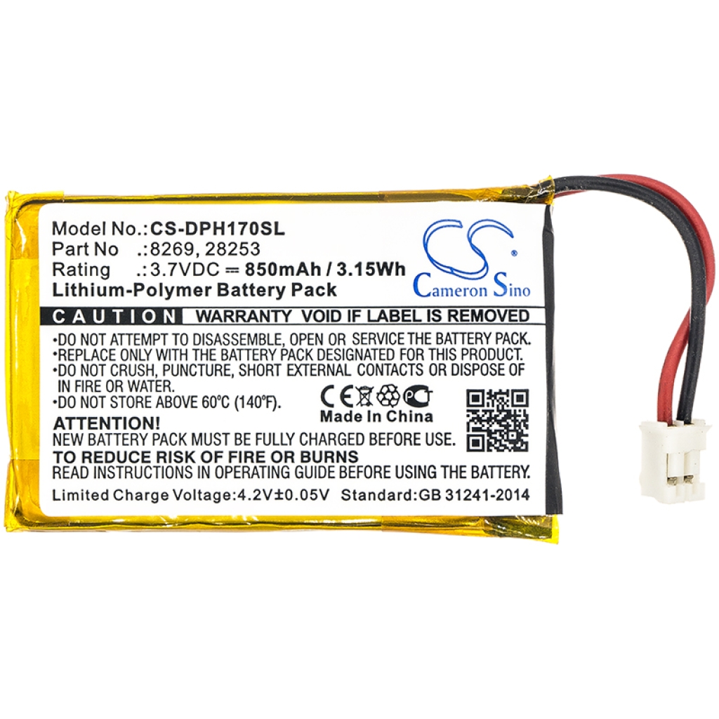 Batterij Vervangt 8269