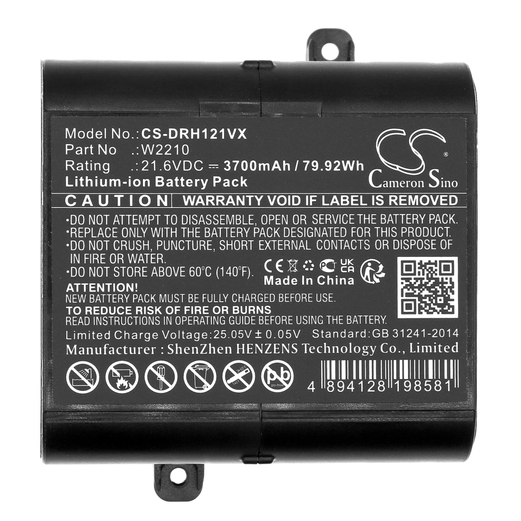 Batterijen voor stofzuigers Dreame CS-DRH121VX