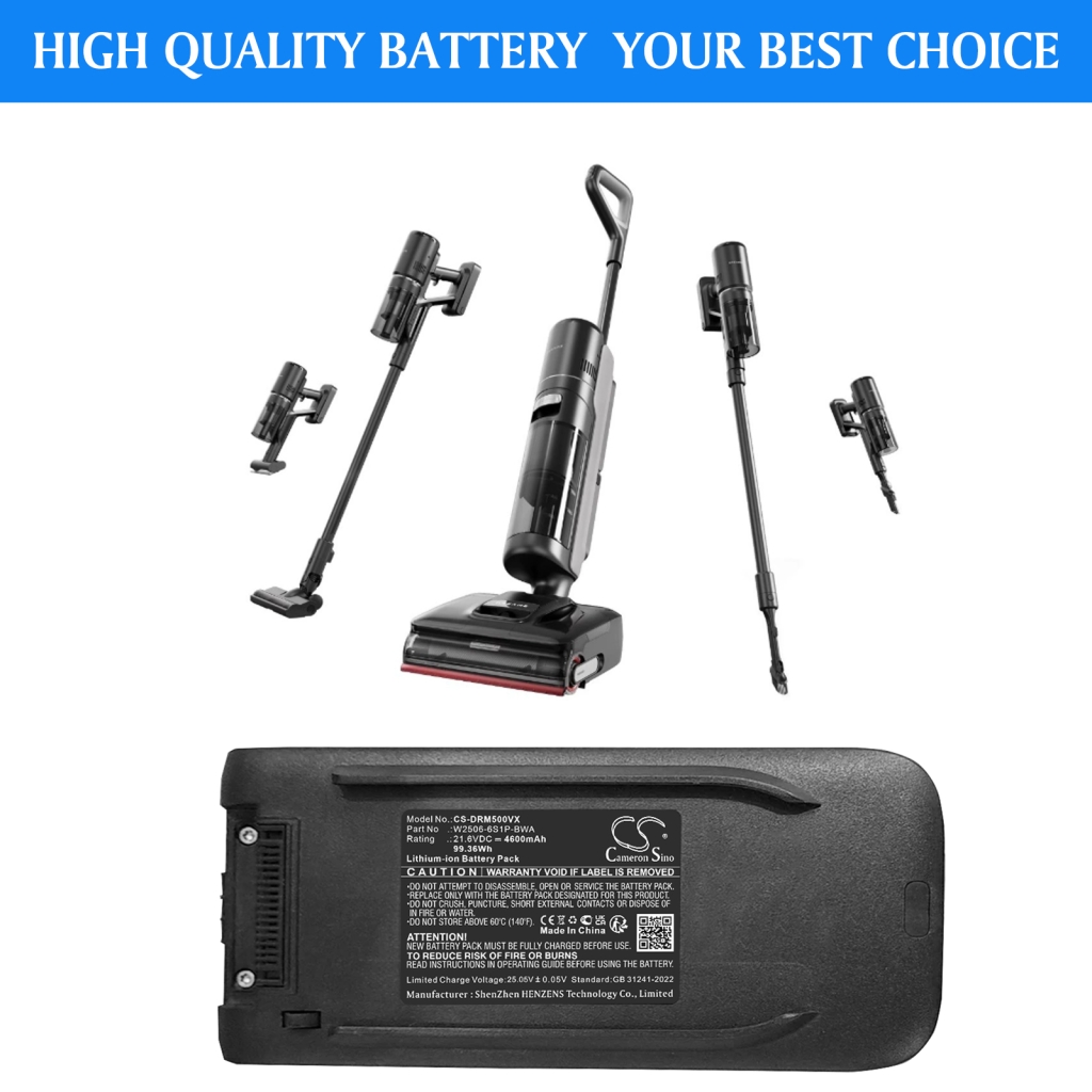 Batterijen voor stofzuigers Dreame CS-DRM500VX