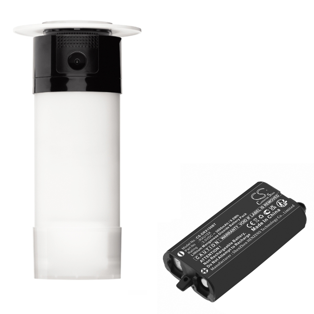Compatibele batterijvervanging voor Daitem RXU15X