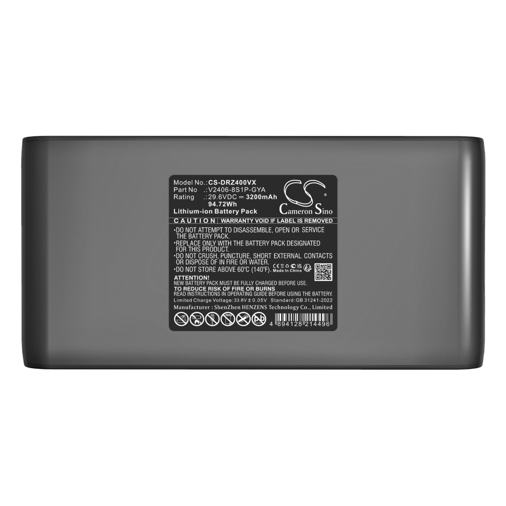Batterijen Batterijen voor stofzuigers CS-DRZ400VX