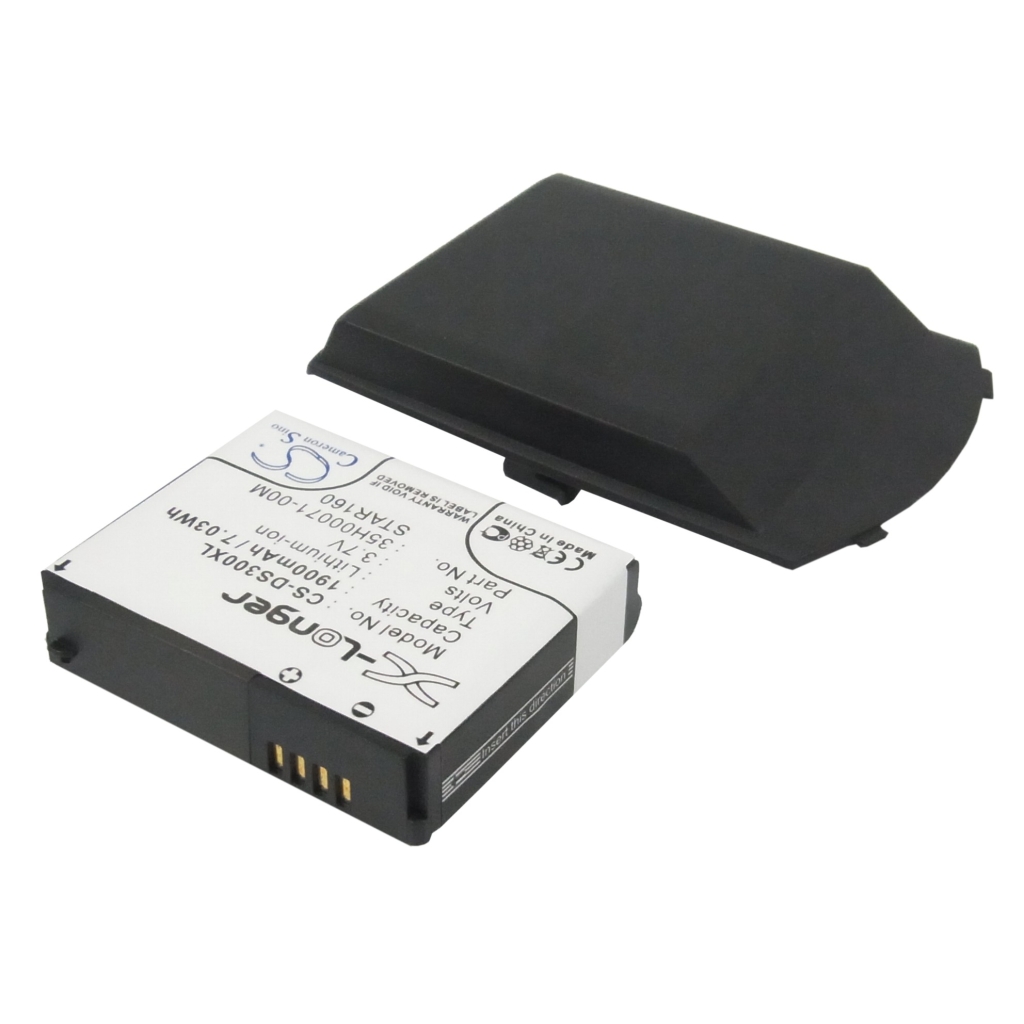 CS-DS300XL battery alongside extended replacement back cover