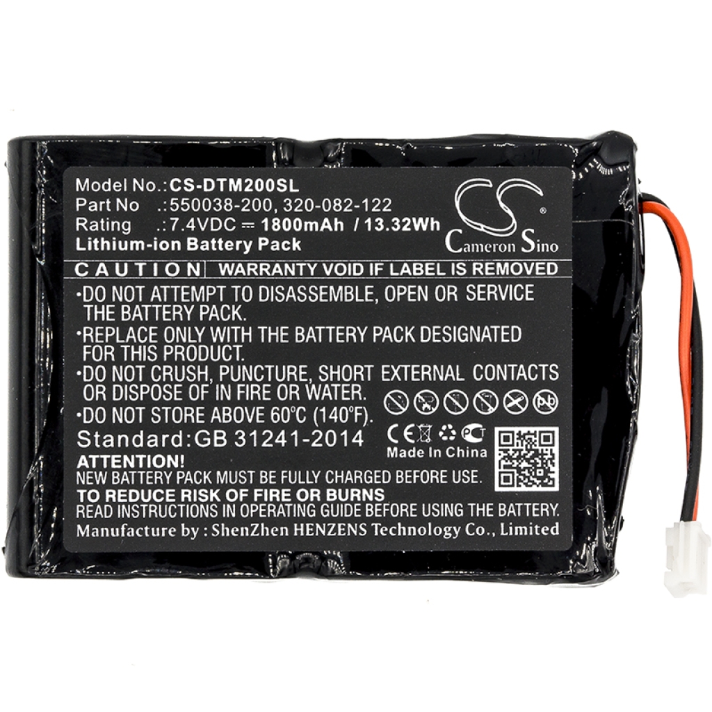 Batterij barcode, scanner ONeil CS-DTM200SL