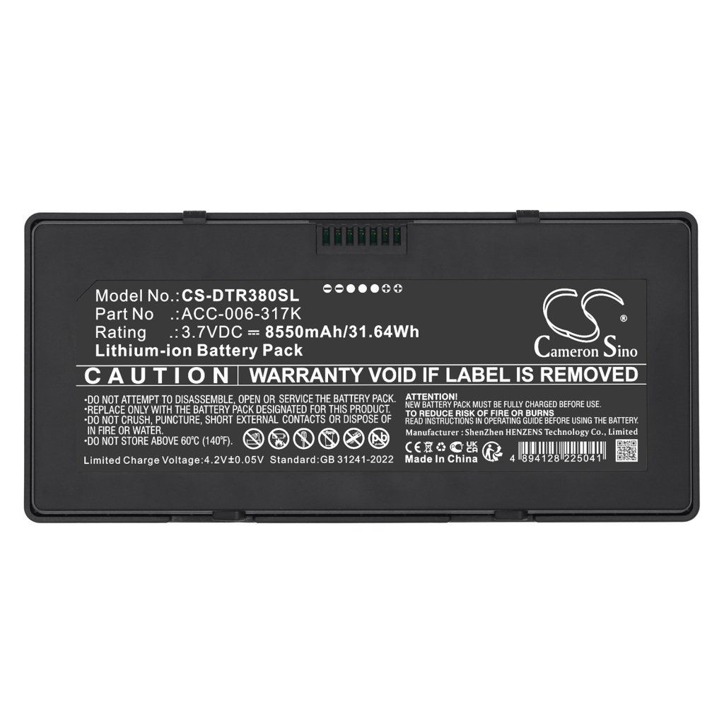 Batterijen Tablet batterijen CS-DTR380SL