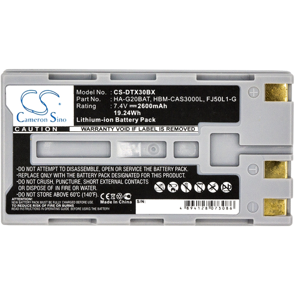 Batterij barcode, scanner Hioki CS-DTX30BX