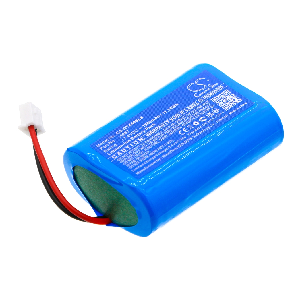 Batterijen Thuis Beveiligings Camera Batterij CS-DTX496LS