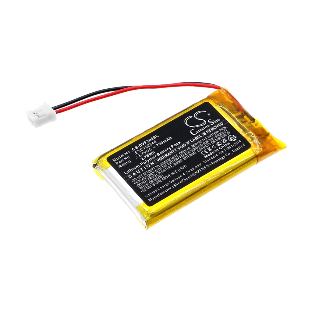 Batterijen Luidspreker Batterij CS-DVF200SL
