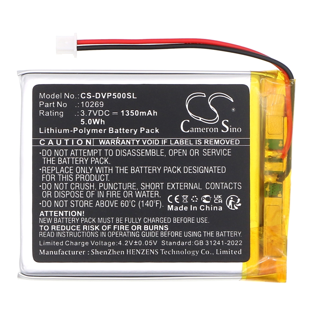 DAB Digitale Batterij Dual CS-DVP500SL