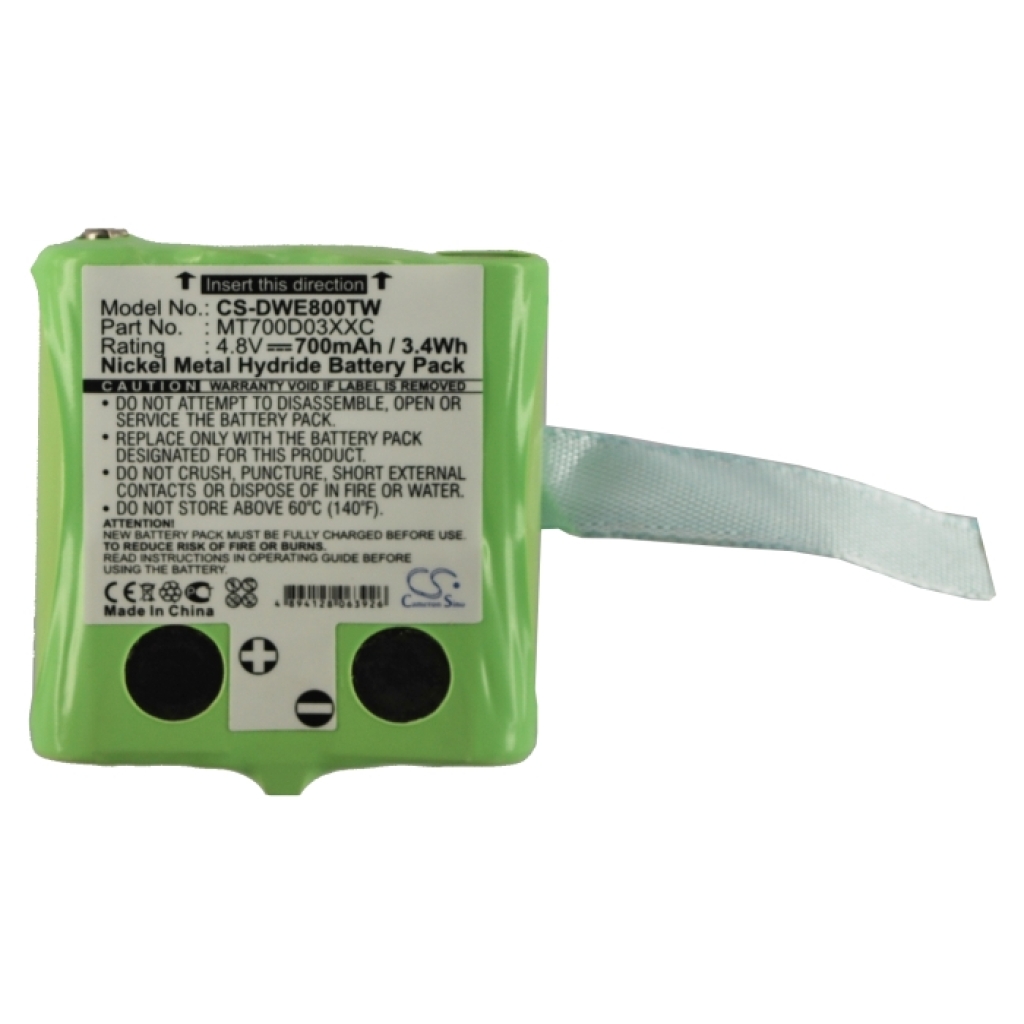 Batterijen Batterij voor tweerichtingsradio CS-DWE800TW