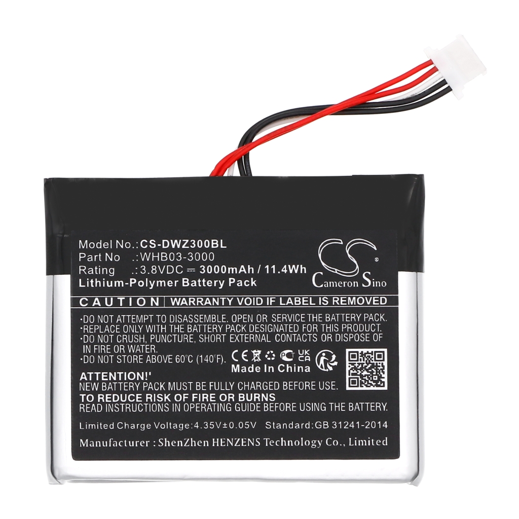 Batterijen Batterij voor betaalterminal CS-DWZ300BL