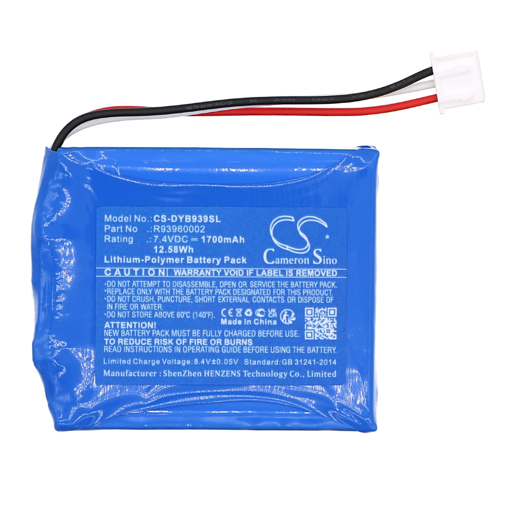 Batterijen Vervangt R93960002