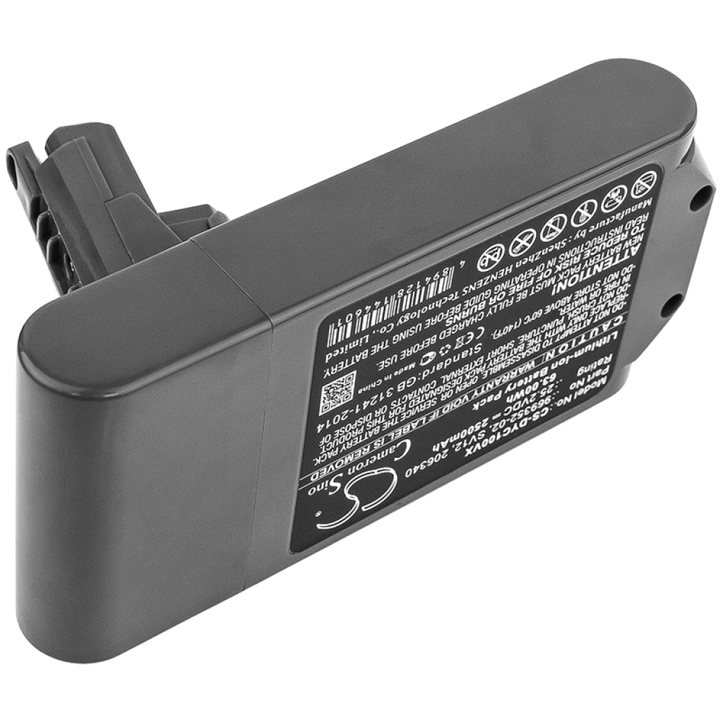 Dyson Batterijen voor stofzuigers CS-DYC100VX