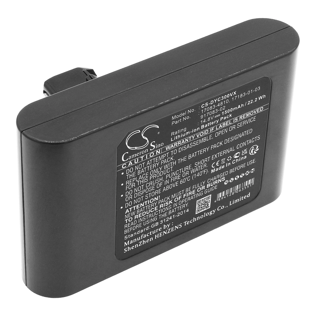 Batterijen voor stofzuigers Dyson CS-DYC300VX