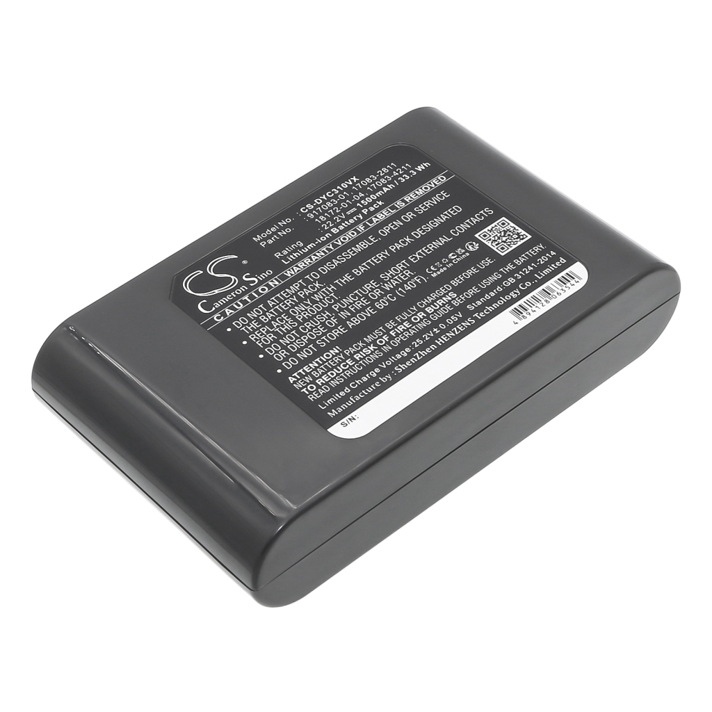 Dyson Batterijen voor stofzuigers CS-DYC310VX
