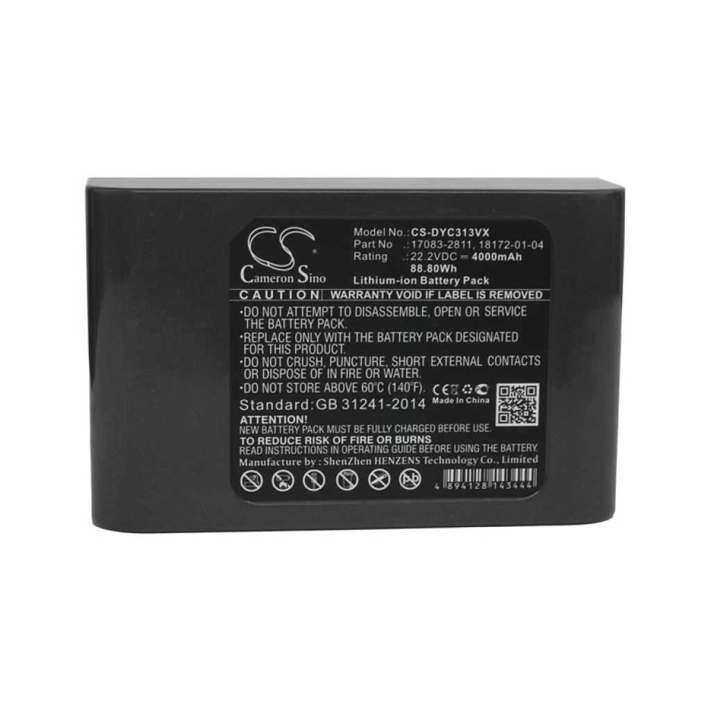 Dyson Batterijen voor stofzuigers CS-DYC313VX