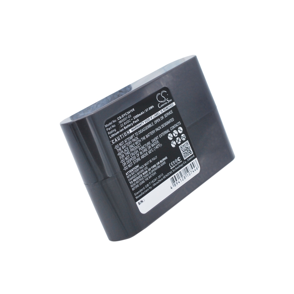 Dyson Batterijen voor stofzuigers CS-DYC341VX
