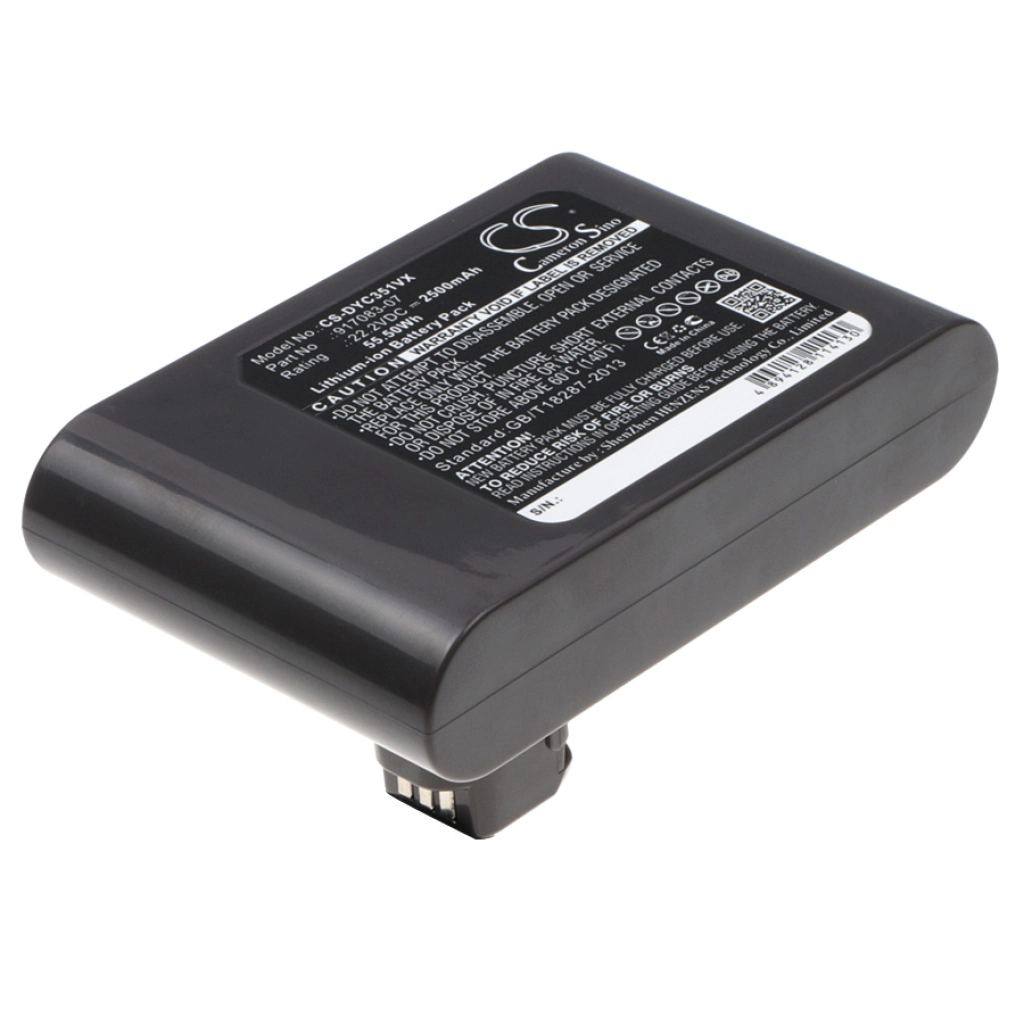 Batterijen voor stofzuigers Dyson DC44