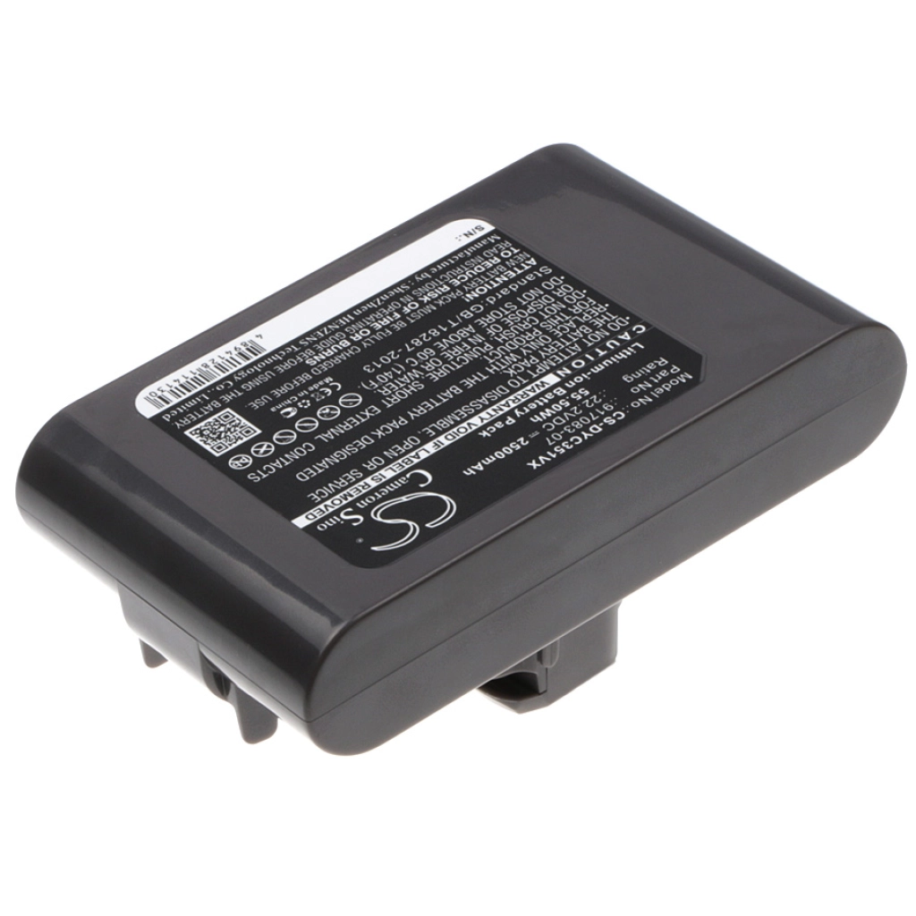 Batterijen voor stofzuigers Dyson DC44