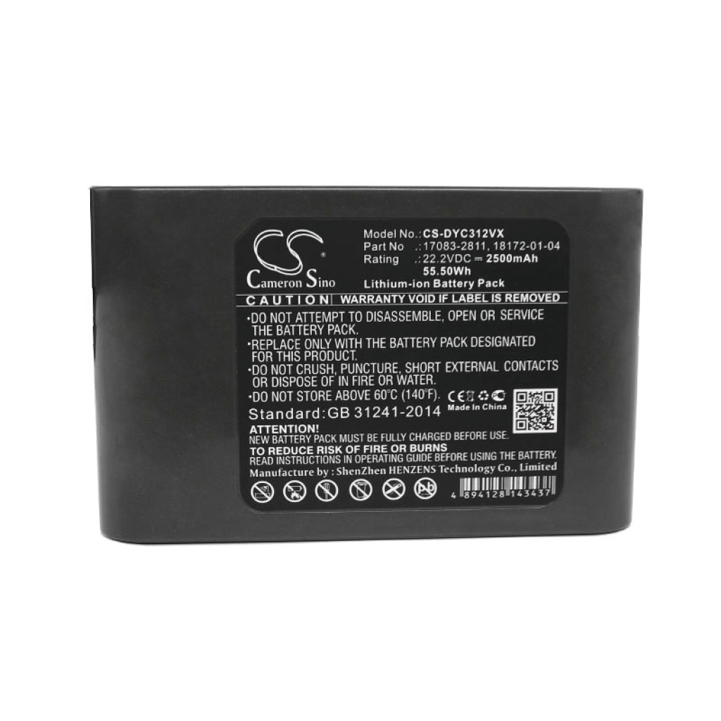 Vacuum Battery Dyson DC34