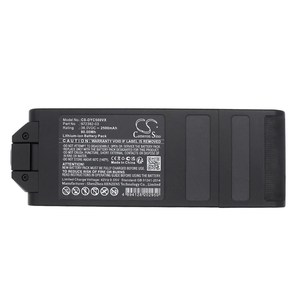 Dyson Batterijen voor stofzuigers CS-DYC500VX