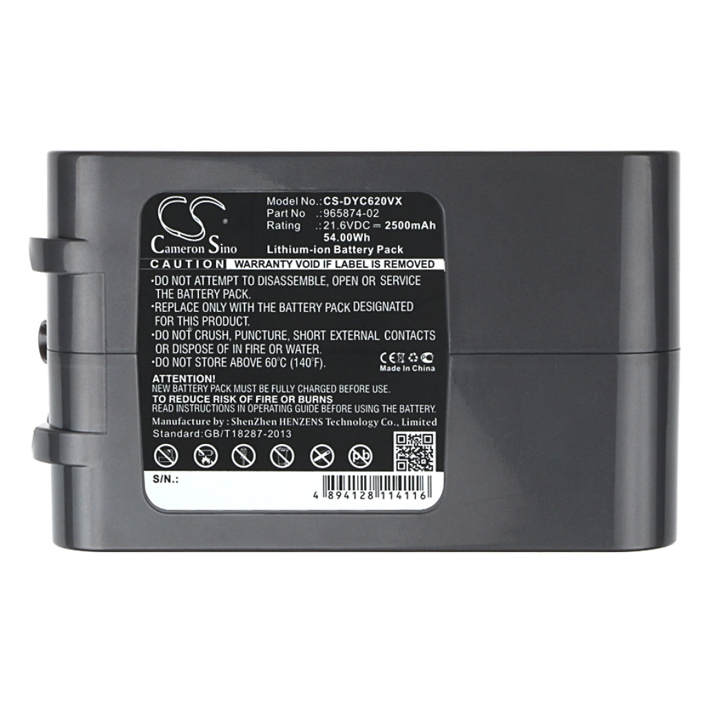 Batterijen voor stofzuigers Dyson SV07