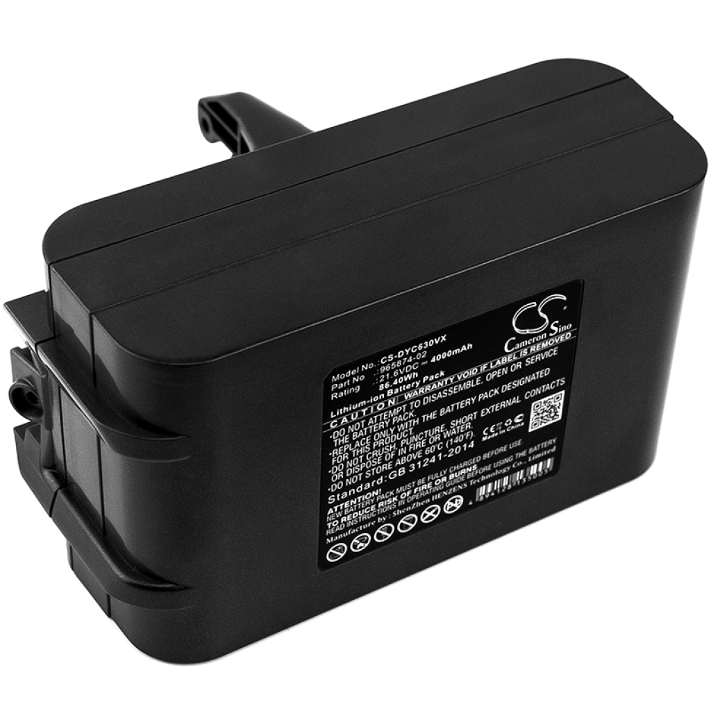 Dyson Batterijen voor stofzuigers CS-DYC630VX