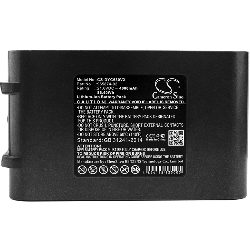 Dyson Batterijen voor stofzuigers CS-DYC630VX