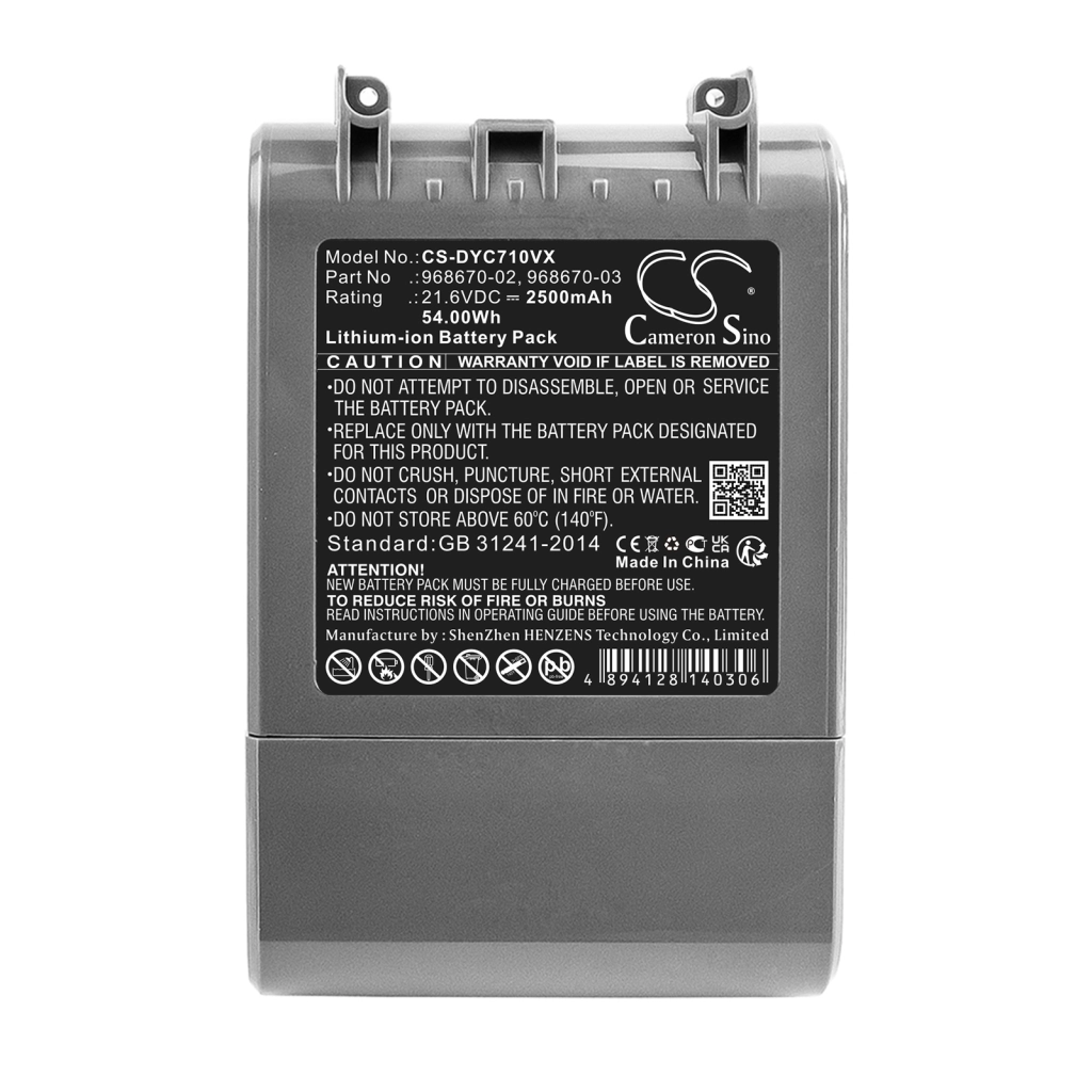 Batterijen Vervangt 968670-02