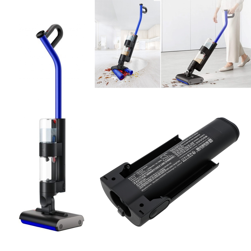 Compatibele batterijvervanging voor Dyson 452646
