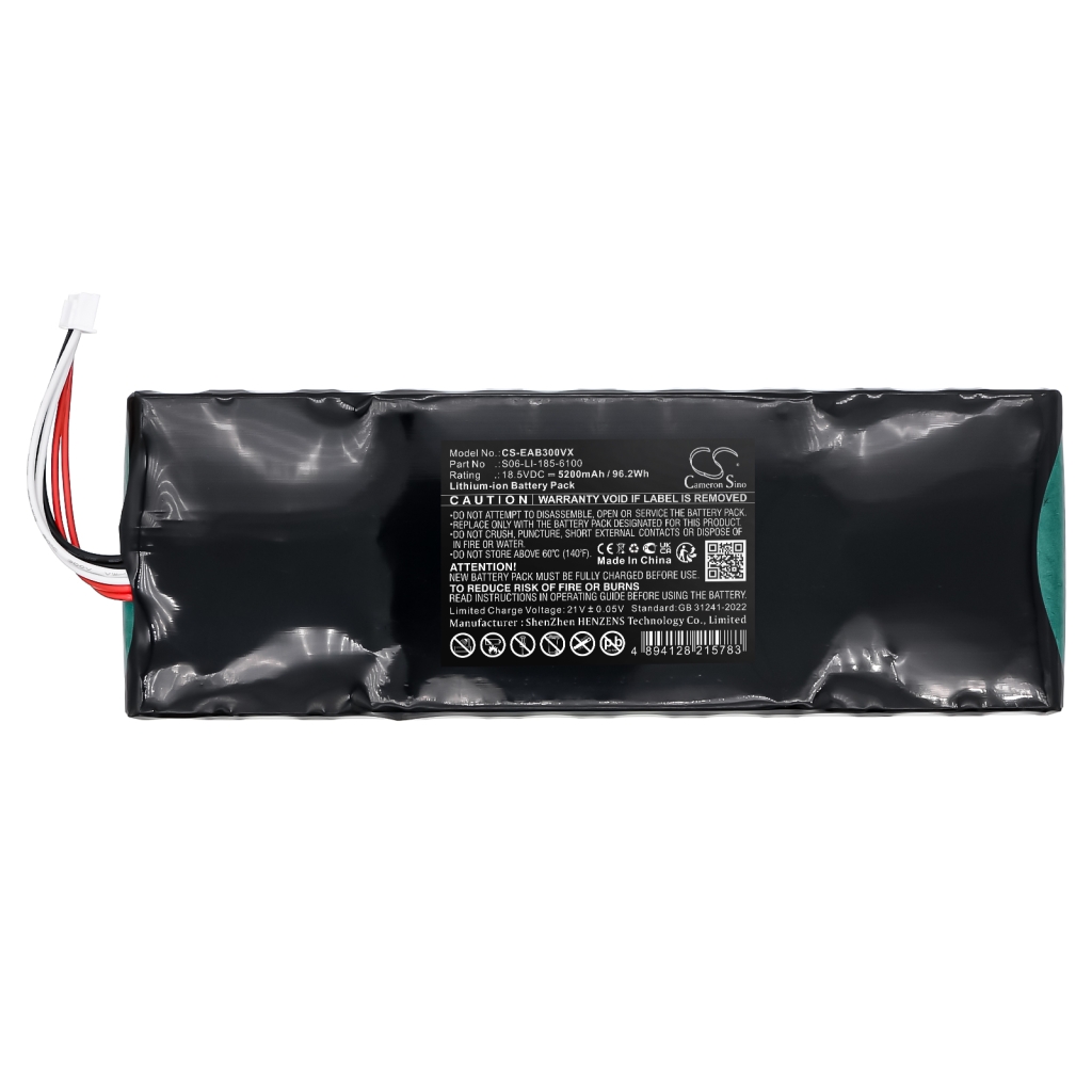 Batterijen voor stofzuigers Ecovacs CS-EAB300VX