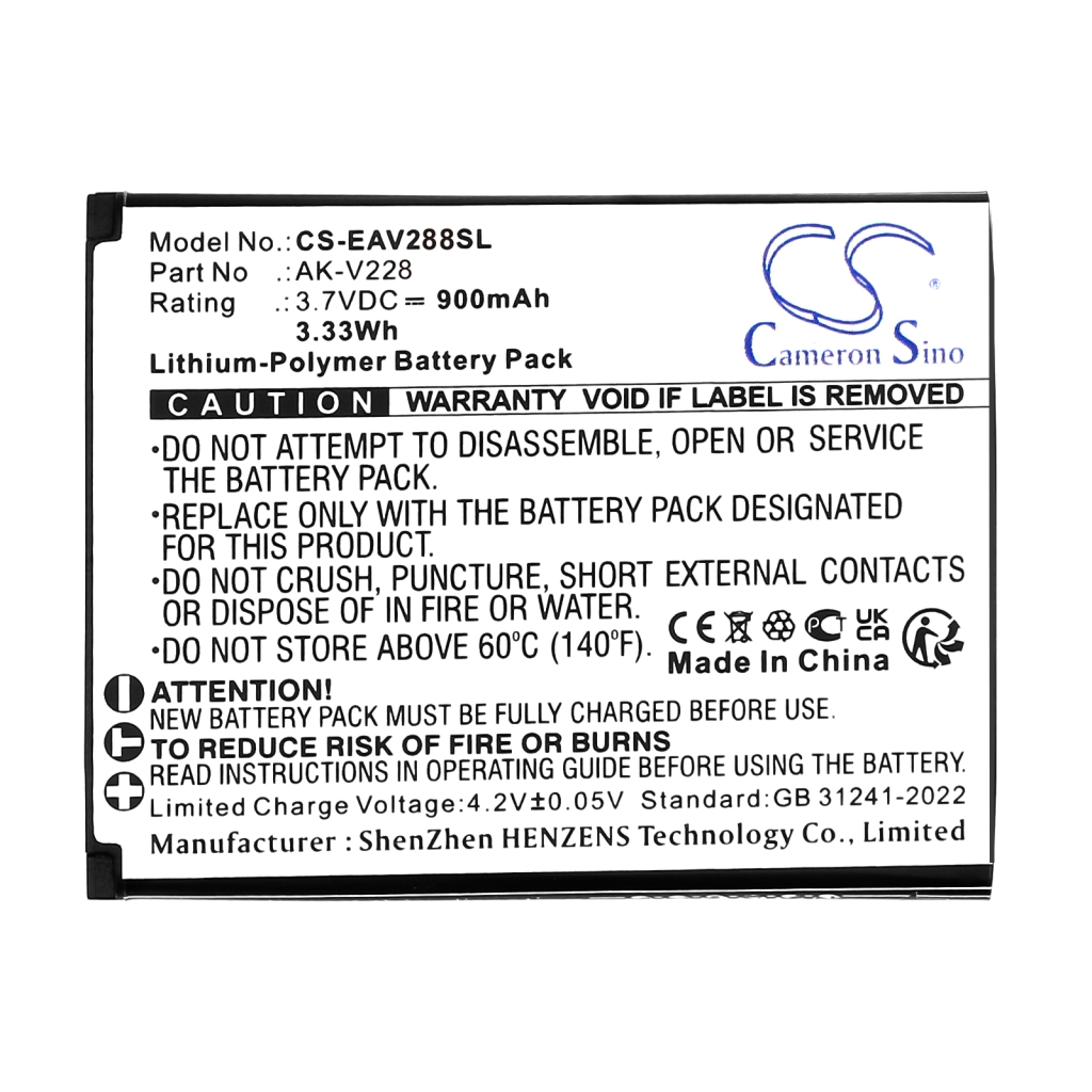 Batterij voor mobiele telefoon Emporia CS-EAV288SL